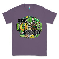 Lavender one lucky teacher Classic Tee - MaliasSmallBusiness