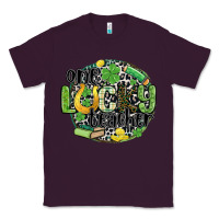 Plum one lucky teacher Classic Tee - MaliasSmallBusiness