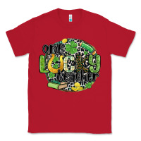 Red one lucky teacher Classic Tee - MaliasSmallBusiness