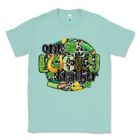 Seafoam one lucky teacher Classic Tee - MaliasSmallBusiness