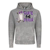 Cloud Rock cute but feral Vintage Hoodie - MaliasSmallBusiness