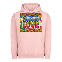 Western Choose Love Tumbler Urban Hoodie | Teevron