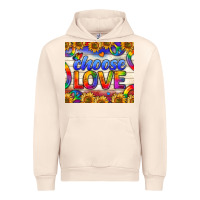 Sandshell Western Choose Love Tumbler Urban Hoodie - BundleAndBundleShop