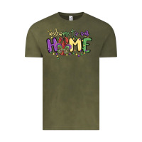 Vintage Olive welcome to our home Vintage Tee - MaliasSmallBusiness