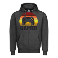 Charcoal Heather Gamer Zipper Hoodie - Bettercallsaul