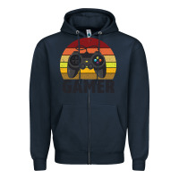 Navy Gamer Zipper Hoodie - Bettercallsaul