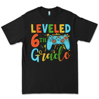 Black leveled 6th grade Premium Tee - JahusDesignShop