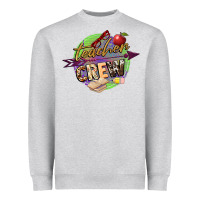 Heather Grey teacher crew Heavyweight Sweatshirt - NancyCooperArtShop