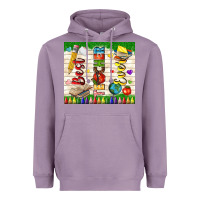 Lavender best teacher ever Heavyweight Hoodie - TumblerDesignByShophia