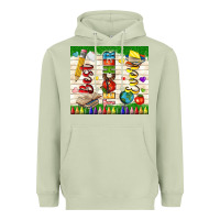 Matcha best teacher ever Heavyweight Hoodie - TumblerDesignByShophia