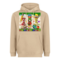 Mushroom best teacher ever Heavyweight Hoodie - TumblerDesignByShophia