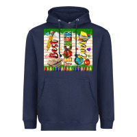 Navy best teacher ever Heavyweight Hoodie - TumblerDesignByShophia
