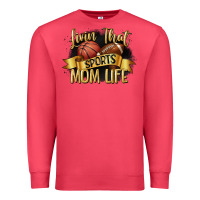 Cardinal livin that sports mom life Premium Sweatshirt - CowGirlArtShop