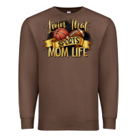 Chestnut livin that sports mom life Premium Sweatshirt - CowGirlArtShop