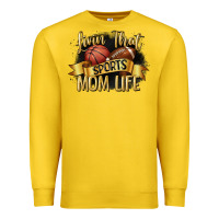 Lemon livin that sports mom life Premium Sweatshirt - CowGirlArtShop
