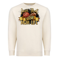 Sandshell livin that sports mom life Premium Sweatshirt - CowGirlArtShop