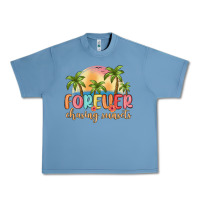 Pebble Blue forever chasing sunsets Urban Heavy Tee - MaliasSmallBusiness