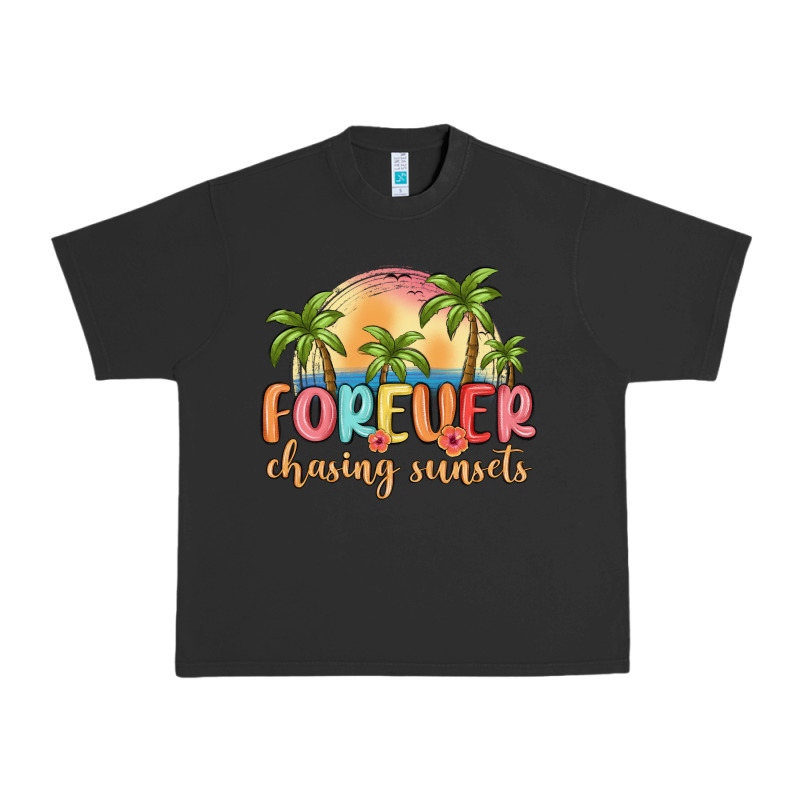 Forever Chasing Sunsets Urban Heavy Tee by MaliasSmallBusiness | Teevron