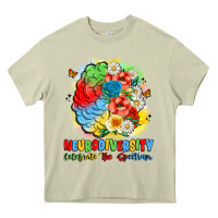 Mossy neurodiversity celebrate the spectrum Heavy Core Tee - JahusDesignShop