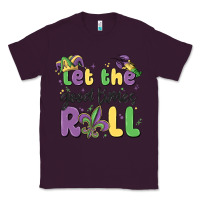 Plum let the good times roll Classic Tee - MaliasSmallBusiness