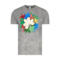 Cloud Rock st patricks day shamrock autism Vintage Tee - MaliasSmallBusiness