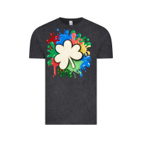 Vintage Black st patricks day shamrock autism Vintage Tee - MaliasSmallBusiness
