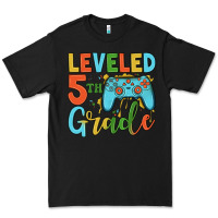 Black leveled 5th grade Premium Tee - JahusDesignShop