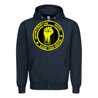 Navy Northern Soul Keep the Faith Zipper Hoodie - Bettercallsaul