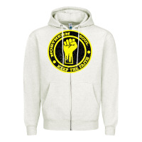Oatmeal Heather Northern Soul Keep the Faith Zipper Hoodie - Bettercallsaul