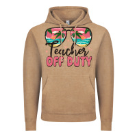 Vintage Coffee teacher off duty Vintage Hoodie - MaliasSmallBusiness