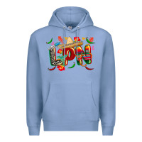 Colony Blue cinco de mayo lpn Premium Hoodie - CowGirlArtShop