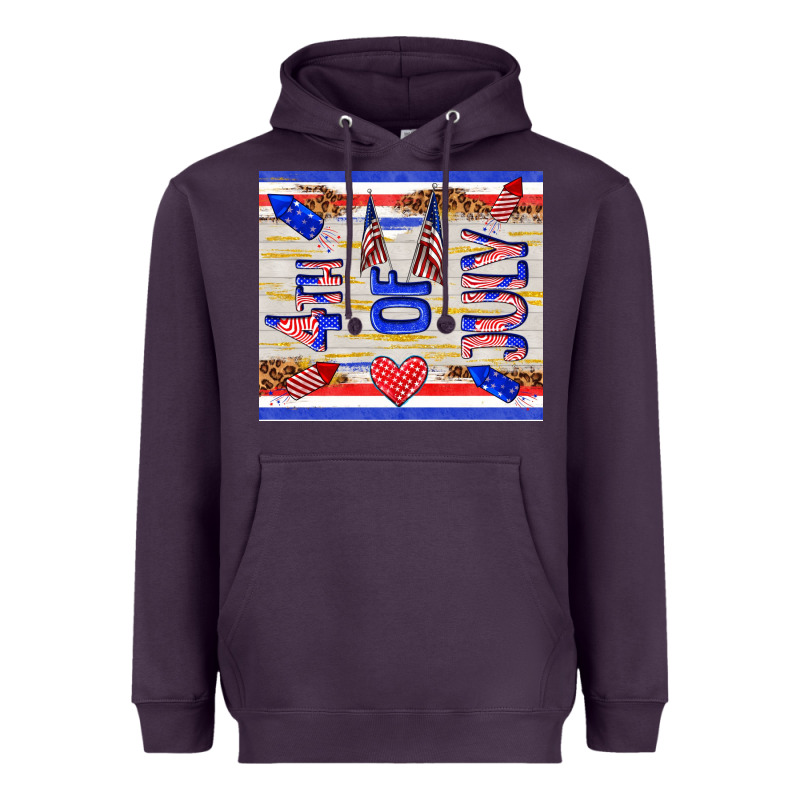 4 Th Of July Heavyweight Hoodie by TumblerDesignByShophia | Teevron