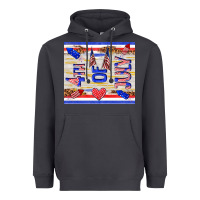 Smoke 4 th of july Heavyweight Hoodie - TumblerDesignByShophia