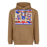 Toasted Coconut 4 th of july Heavyweight Hoodie - TumblerDesignByShophia