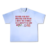 Grape Ice roses are red Urban Heavy Tee - MaliasSmallBusiness