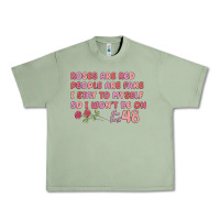 Oil Green roses are red Urban Heavy Tee - MaliasSmallBusiness