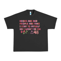 Pigment Black roses are red Urban Heavy Tee - MaliasSmallBusiness