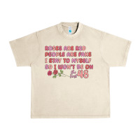 Sandshell roses are red Urban Heavy Tee - MaliasSmallBusiness