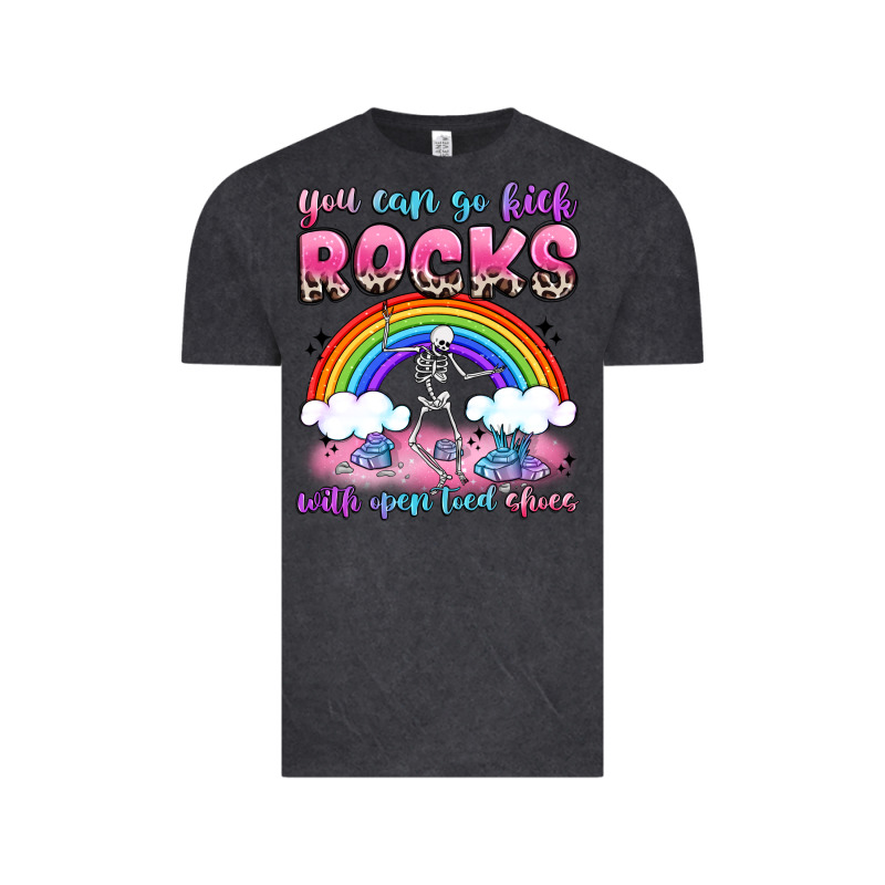 You Can Go Kick Rocks With Open Toed Shoes Vintage Tee by JahusDesignShop | Teevron