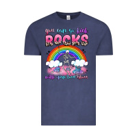 Vintage Denim you can go kick rocks with open toed shoes Vintage Tee - JahusDesignShop