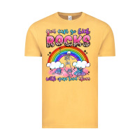 Vintage Mustard you can go kick rocks with open toed shoes Vintage Tee - JahusDesignShop
