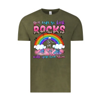 Vintage Olive you can go kick rocks with open toed shoes Vintage Tee - JahusDesignShop