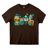 Chocolate Brown gemstone coffee cups Heavy Core Tee - AdoDesignShop