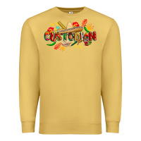 Antique Gold cinco de mayo custodian Premium Sweatshirt - CowGirlArtShop