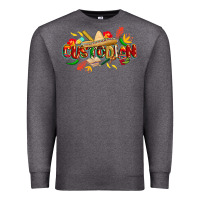 Charcoal Heather cinco de mayo custodian Premium Sweatshirt - CowGirlArtShop