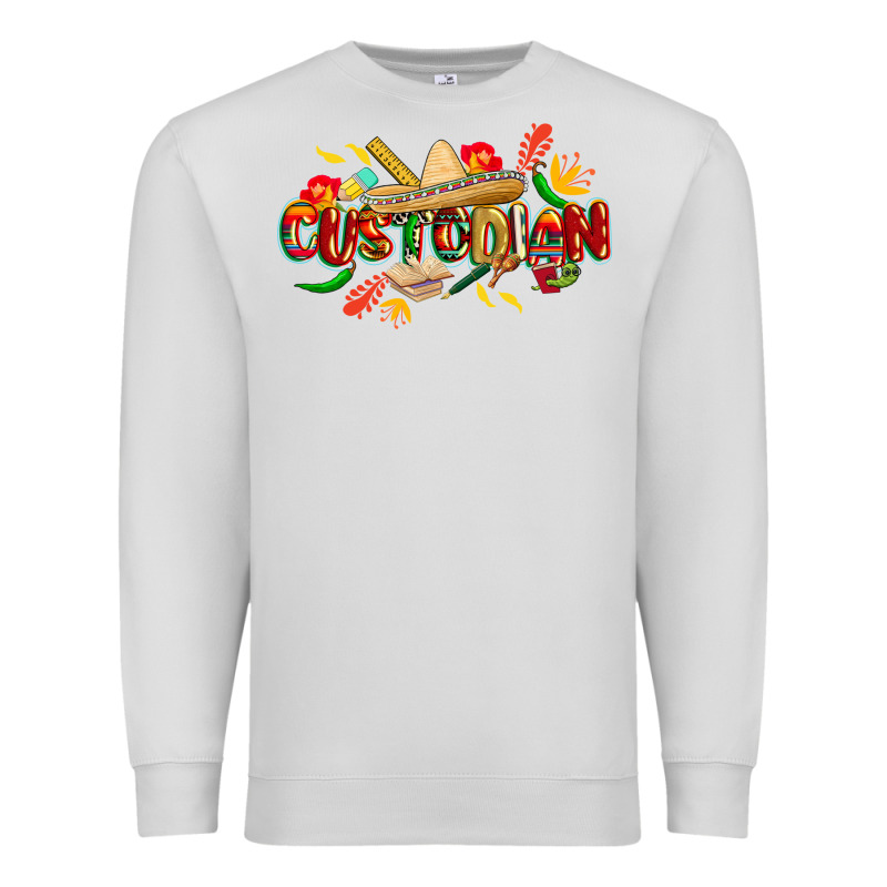Cinco De Mayo Custodian Premium Sweatshirt by CowGirlArtShop | Teevron