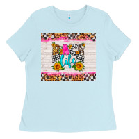 Baby Blue race life Ladies Tee - HRA Design Shop