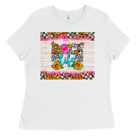 White race life Ladies Tee - HRA Design Shop