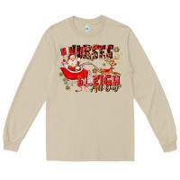 Mushroom nurses sleigh all day Long Sleeve Tee - MaliasSmallBusiness
