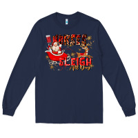 Navy nurses sleigh all day Long Sleeve Tee - MaliasSmallBusiness